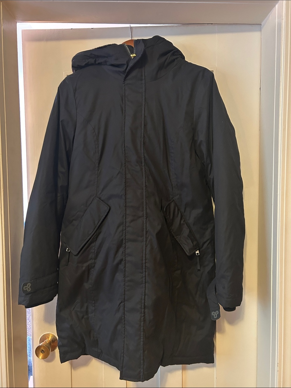 Aritzia The Summit Parka in Black- Size Medium